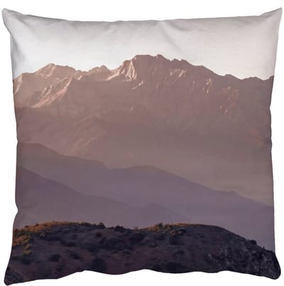 Sierkussens - Kussentjes Woonkamer - 50x50 cm - Panorama - Landschap - Bergen