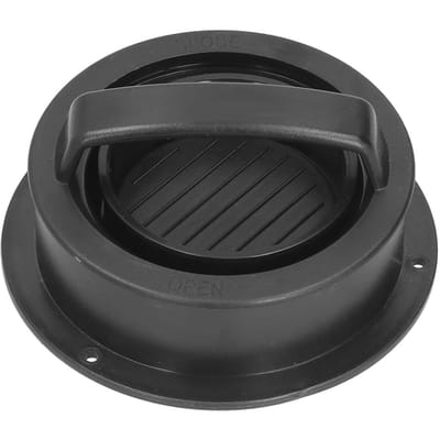 Burgerpers Draagbaar Voedselkwaliteit Onschadelijk Burgerpers Patty Maker voor Picknick Kamperen L(for 6.5-9kg) black