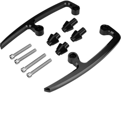 Dailygoods- Grab Bar CNC Aluminium - Achterhandgrepen - Handvatten - Motorfietsbeugel - Passagierssteun - Antioxidatie Behandeling - Handgrepen