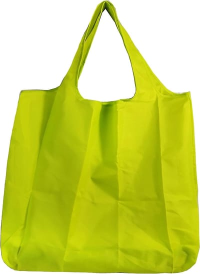 Grote Vouwbare Tas 43 x 66 cm, Herbruikbare Winkeltas, Lichtgewicht Handtas, Sneldrogend en Scheurvast voor Winkelen, Reizen en Uitjes