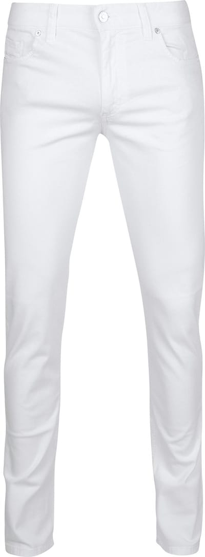 Alberto Pipe Denim Wit - Maat W 31 - L 34 - Heren - Jeans
