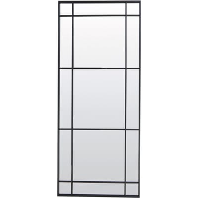 Light & Living - Spiegel RINCON - 77x3x183cm - Zwart