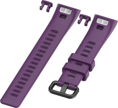 Siliconen bandje - geschikt voor Huawei Band 3 Pro / Band 4 Pro - paars