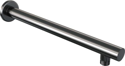 Brauer Muurarm Recht - Gunmetal Geborsteld Pvd