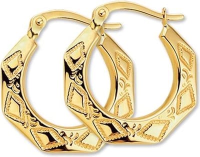 The Jewelry Collection Oorringen Lapide - Goud
