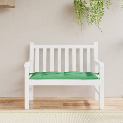vidaXL - Tuinbankkussen - 110x50x7 - cm - oxford - stof - groen