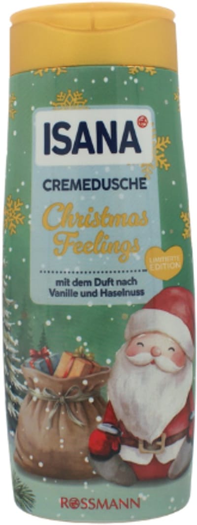 Kerst Douchegel Christmas Feelings - Isana | 1x 300ml | Crèmedouche - Winter Douchegel - Kerst Limited Edition 2025