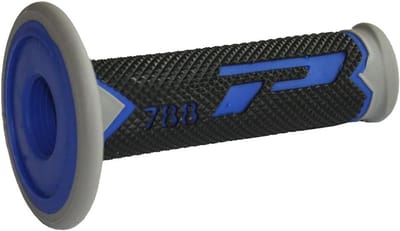 Motorfiets Handgrepen - Stuur Grips - Offroad Rijden - Gel Demping - 22mm Diameter - Blauw