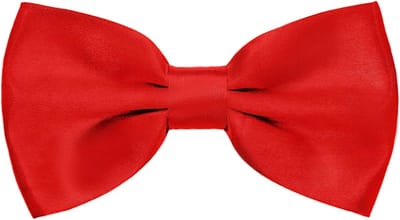 Stijlvolle Zijden Strikdas voor Heren en Jongens - Perfect voor Trouwen, Feestjes en Valentijn - Rood, One Size