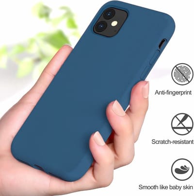 ShieldCase Silicone case geschikt voor Apple iPhone 11 hoesje - optimale bescherming - perfecte pasvorm - TPU Materiaal - blauw