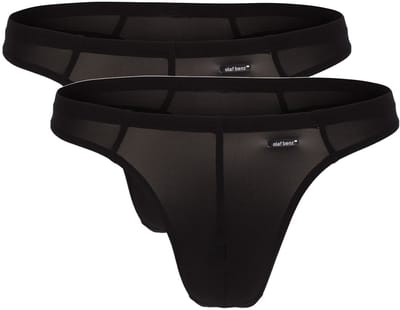 olaf benz Heren string 2 pack RED0965