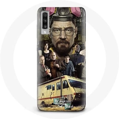 Hoesje Samsung Galaxy A70 Breaking Bad Heisenberg equipages