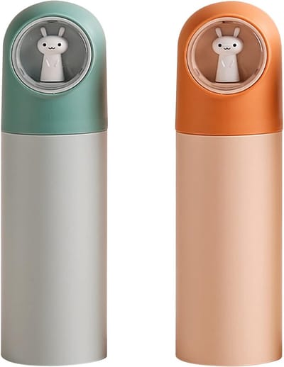Tandenborstel Etui Kinderen - Reisbeker Opbergdoos - Hygiënisch Reizen - Lichtgewicht Duurzaam - 196 cm Lengte - Oranje Roze
