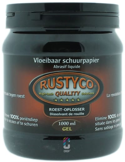 Rustyco Gel Roestoplosser - 1 liter - verwijdert roest, corrosie en oxidatie