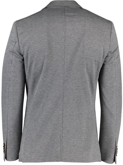colbert Born With Appetite grijs geprint slim fit