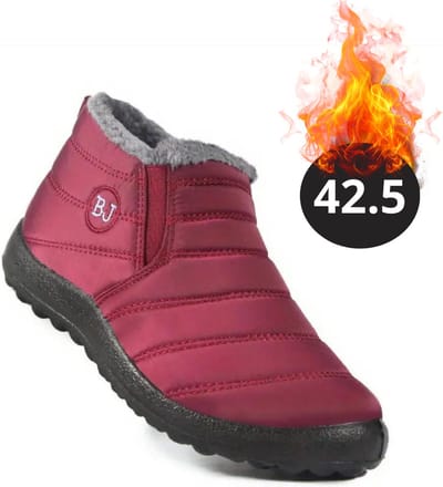 Nivard Snowboots - Sneeuwschoenen - Sneeuwboots - Dames - Wintersport - Ski - Skischoenen - Rood - 42.5 - Laag