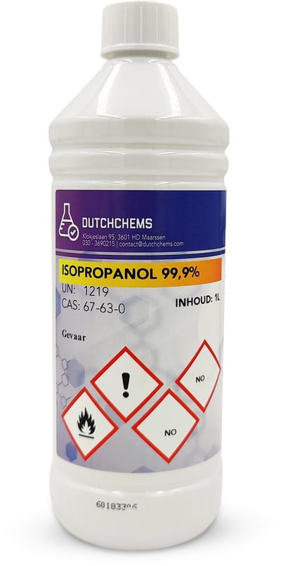 Isopropylalcohol - Isopropanol - IPA - 1 liter fles