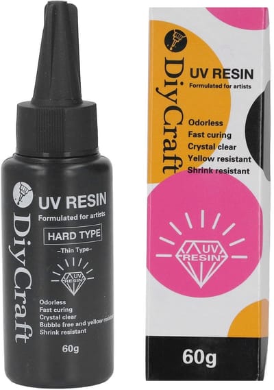 Allecto - UV Hard Glue - Transparante Epoxy Hars - Snelle Uitharding - 60g - Sieradenmaken - Kleurloos - Geschikt voor diverse materialen - Gebruik...