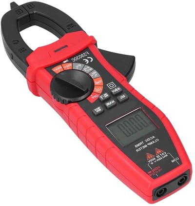 Stroomtang Tester - Digitale Multimeter - Apparaten Repareren - Hoge Nauwkeurigheid - 6000 Cijfers - Zwart