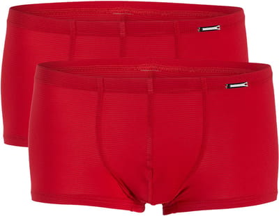 olaf benz Heren hipster short / pant 2 pack RED1201