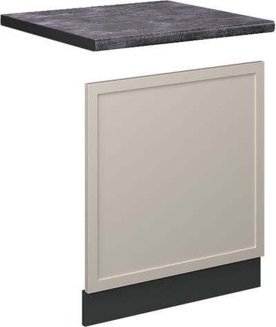 Vicco Fame-Line Frontpaneel – 60 cm, WB Antraciet GrijsBeige