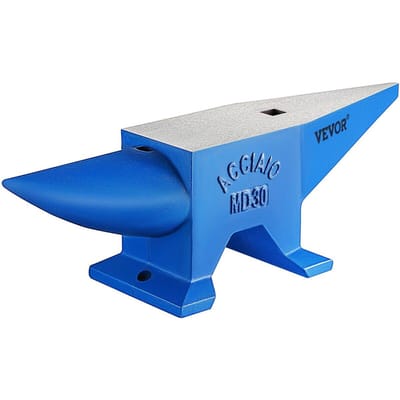 Enclume à corne Pro 30KG/66.1LBS Poids Enclume en acier Forgeron Enclume de forgeron, Portable Robuste Enclume en fonte Enclume de forgeron Établi stable