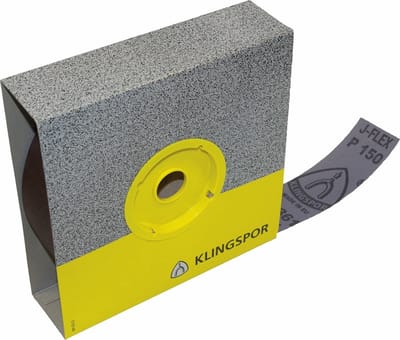 Klingspor schuurlinnen KL361 JF breed 50mm K100 (25mtr)