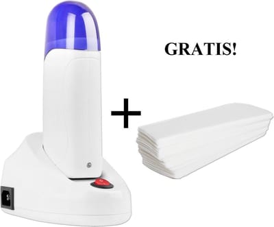 Waxapparaat - 40Watt - INCL. 40 harsstrips - solo - ontharen - waxen