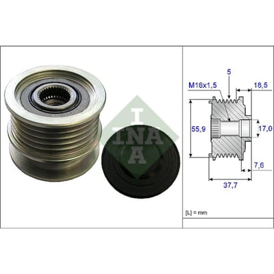 Schaeffler Ina Generator vrijloop INA 535 0169 10