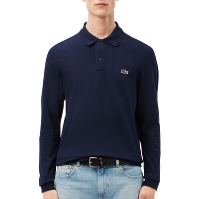 Lacoste Regular Fit Longsleeve Polo Heren - Maat XS