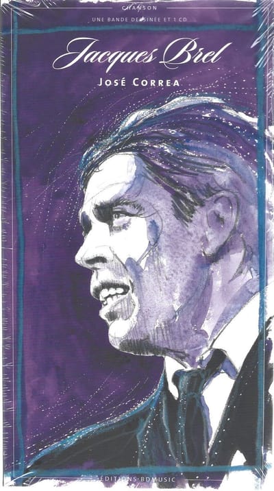 Jacques Brel - BD Chanson Par José Correa (CD)