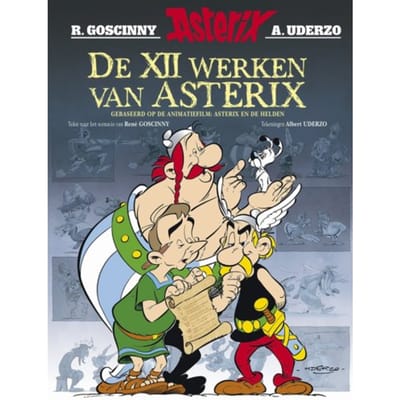 Asterix - De Xii Werken Van Asterix (Geïllustreerd Album) - rene goscinny