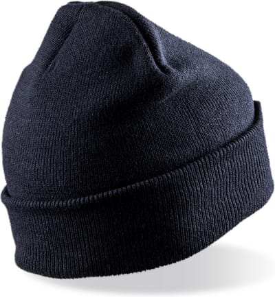 Result Double Knit Printers Beanie RC027 - Navy - One size