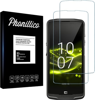Screenprotector geschikt voor Crosscall Core M6 - 2 stuks Beschermglas van glas Transparante glazen schermbeschermfolie
