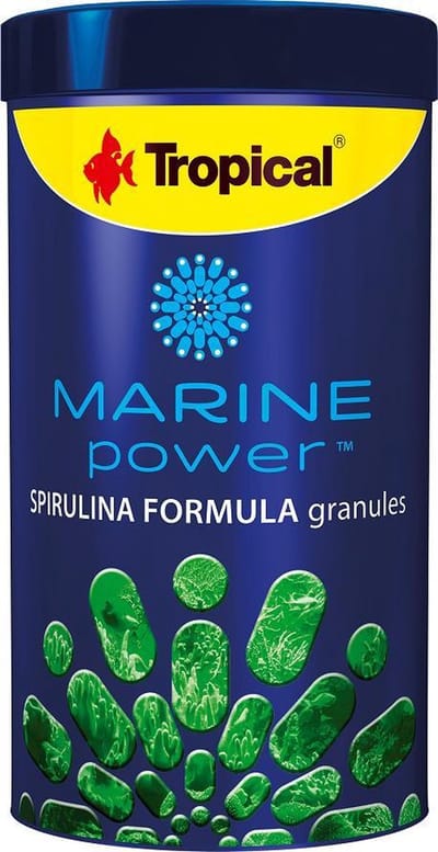 Tropical Marine Power Spirulina Granulaat (250ml) | Zeewater visvoer | Zoutwatervissen