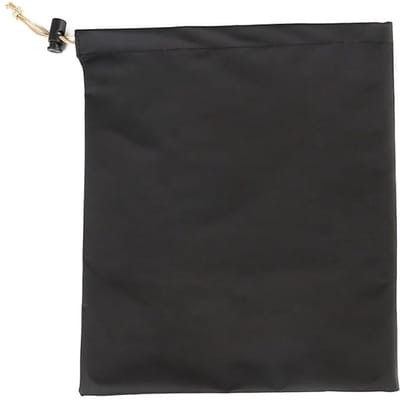 Dailygoods- Opbergtas met Trekkoord - 3 Stuks - Zwarte Opbergtas - PU Materiaal - Maat 21 × 24 cm - Geschikt voor Sleutels en Mobiele Telefoons - Sieradentas