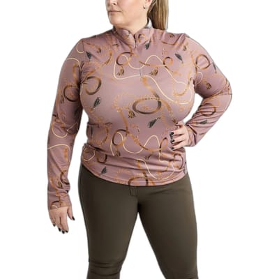 Damespolo met lange mouwen Montar Haily Curve