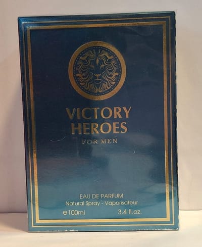 Victory Heroes For Men 100ml - Geur Couture. Parfum voor mannen Eau de Parfum, fris houtachtig aroma met citrustonen en energieke munt.