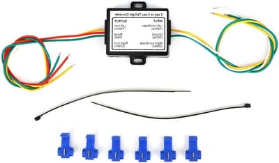 2 naar 3 draad trailer achterlicht omvormer, elektrische systeem bedrading adapter voor aanhangers en voertuigen