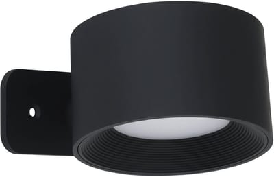 EGLO Muraglie Wandlamp - Oplaadbaar (tot 24 uur licht) - Draadloos - Ø 7.5 cm - Zwart - Instelbaar wit licht - Dimbaar