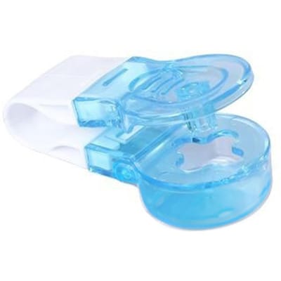 Draagbare Medicijninnemer Blisterverpakking Opener Hulpmiddel Contactloos Tabletten Verwijderaar Extractor blauw