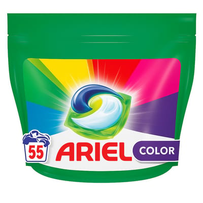 Ariel Wasmiddel 3in1 Pods Color - 55 stuks