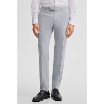 Mix-and-match-pantalon, lichtgrijs