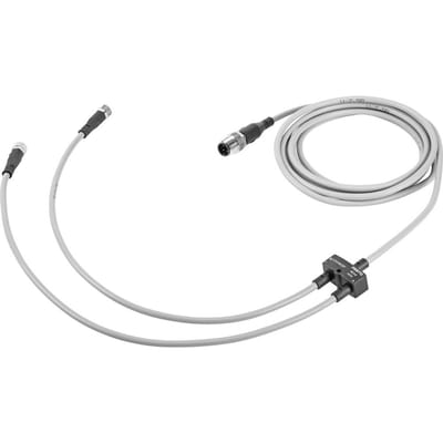 Festo Y-Verdeler Met Kabels Aan Beide Einden 2.5m/0.3m 3A IP65 IP68 IP69K/ - 8032309