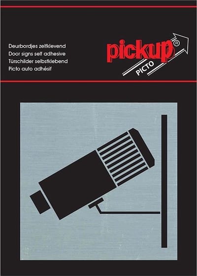 Pickup Route Alulook Alu Picto 80x80 mm - camerabewaking