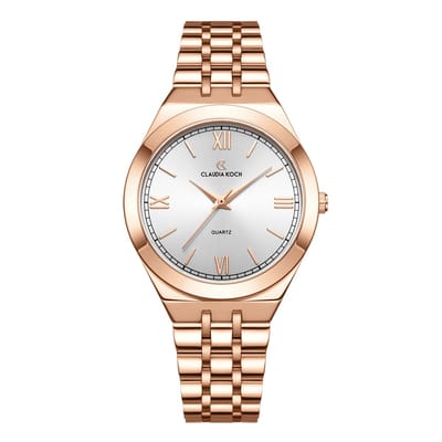CK Grace – Rosegold with Silver Dial - ClaudiaKoch Watches CK 1273