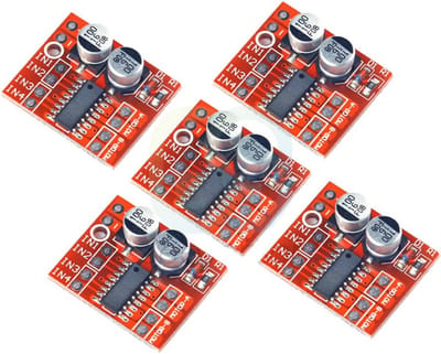 Driver Module voor DC Motoren en Stappenmotoren - 5 Stuks, 1,5 A 2-weg PWM H-brug