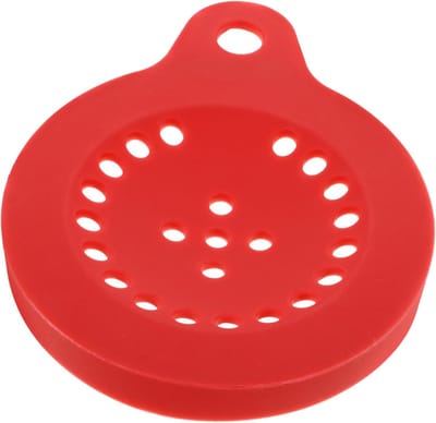 Popcornmaker Deksel - Magnetron Accessoire - Zelf Popcorn Maken - Multiholes Warmte Verdeling - 134 x 108 cm - Rood