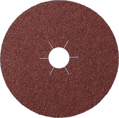 Fiberslijpschijf CS 561 D.125mm K.320 voor HO/Metaal Korund KLINGSPOR
