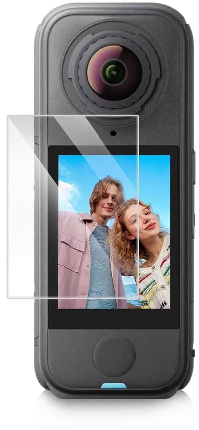 Screenprotector Geschikt Voor Insta360 X4 Air – Gehard Glas – Hoge kwaliteit screen protector – Ultradun – Tempered Glass 9H Bescherming LCD Camera – 1 stuks – TechDefend